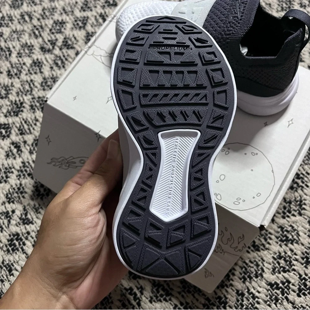 New APL Techloom Bliss Kids Slip-on Sneakers in Iron/Harbor Grey